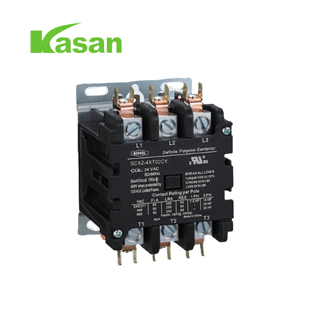 အရောင်းရဆုံး HVAC 24V 20/30A 3P အဲယားကွန်း အဲယားကွန်းအတွက် AC Contactor အမျိုးအစားများ